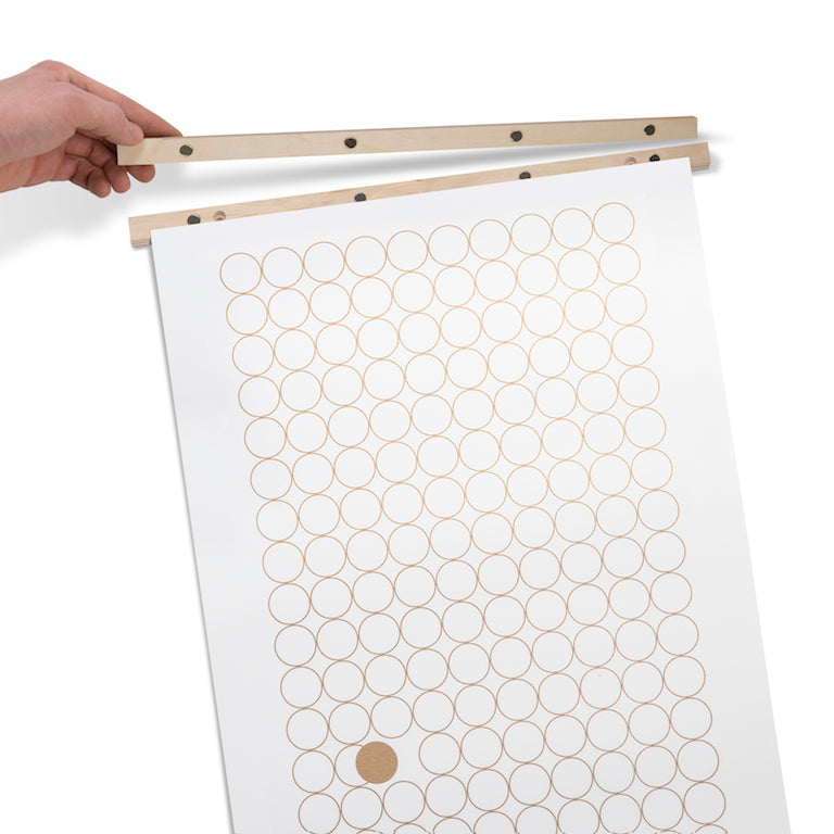Magnetic Poster Frame | White | Medium A2 | by Moxon - Lifestory - Moxon