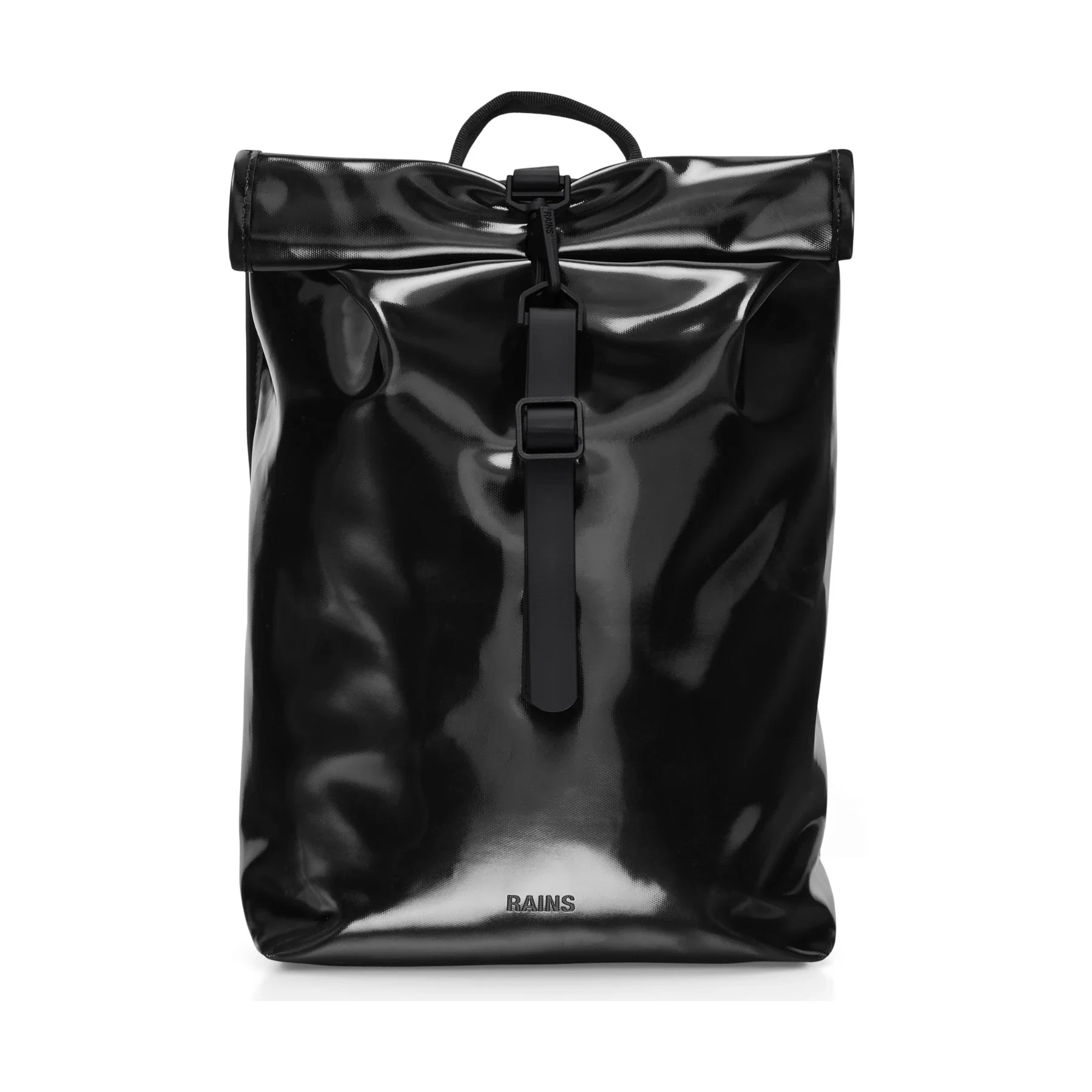 Rains Rolltop Mini Rucksack Waterproof Night