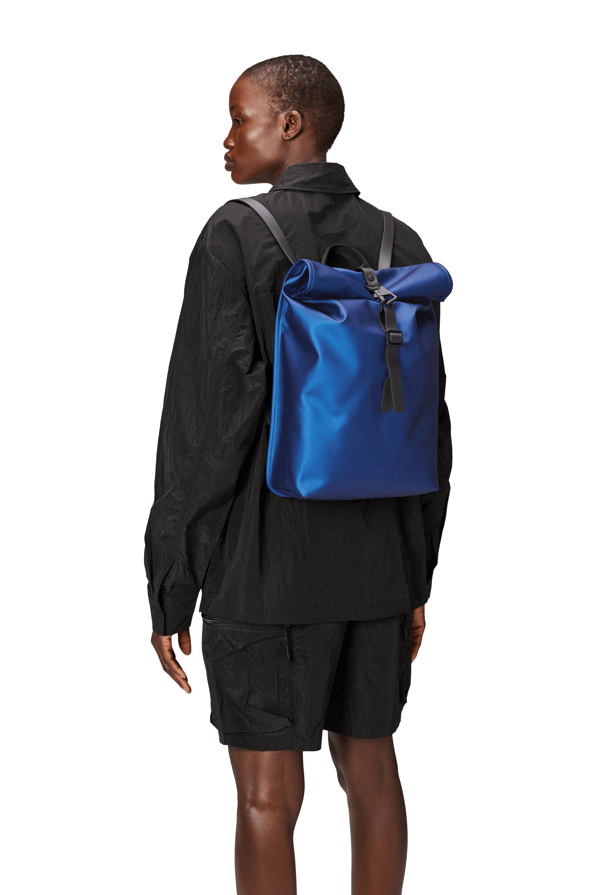 Rolltop Mini Rucksack Waterproof by Rains Lifestory