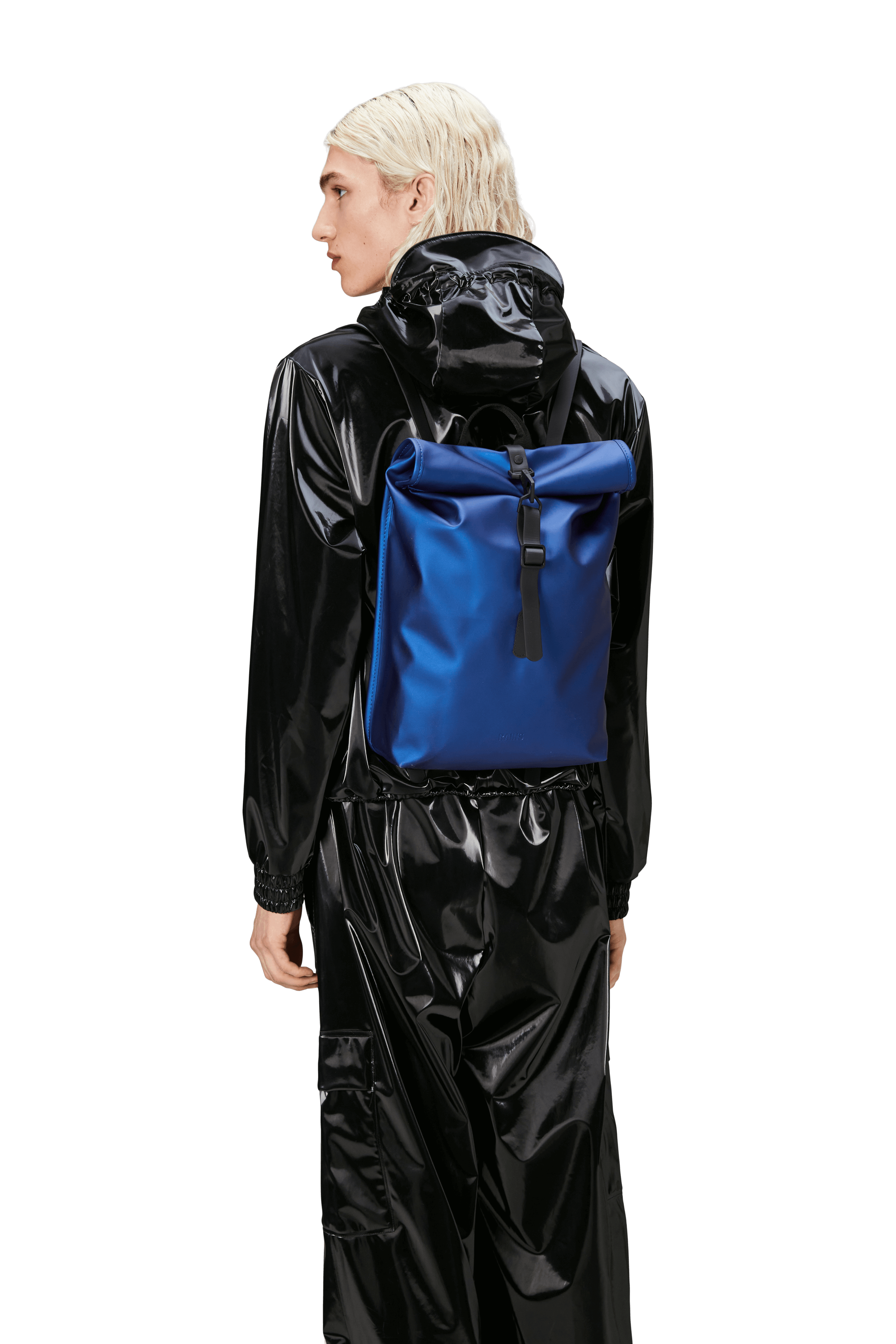 Rolltop Mini Rucksack Waterproof by Rains Lifestory