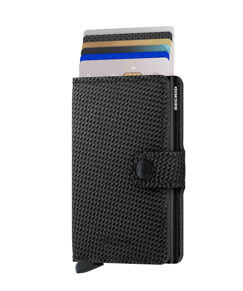 Miniwallet | Carbon Black Leather | by Secrid Wallets - Lifestory - Secrid Wallets