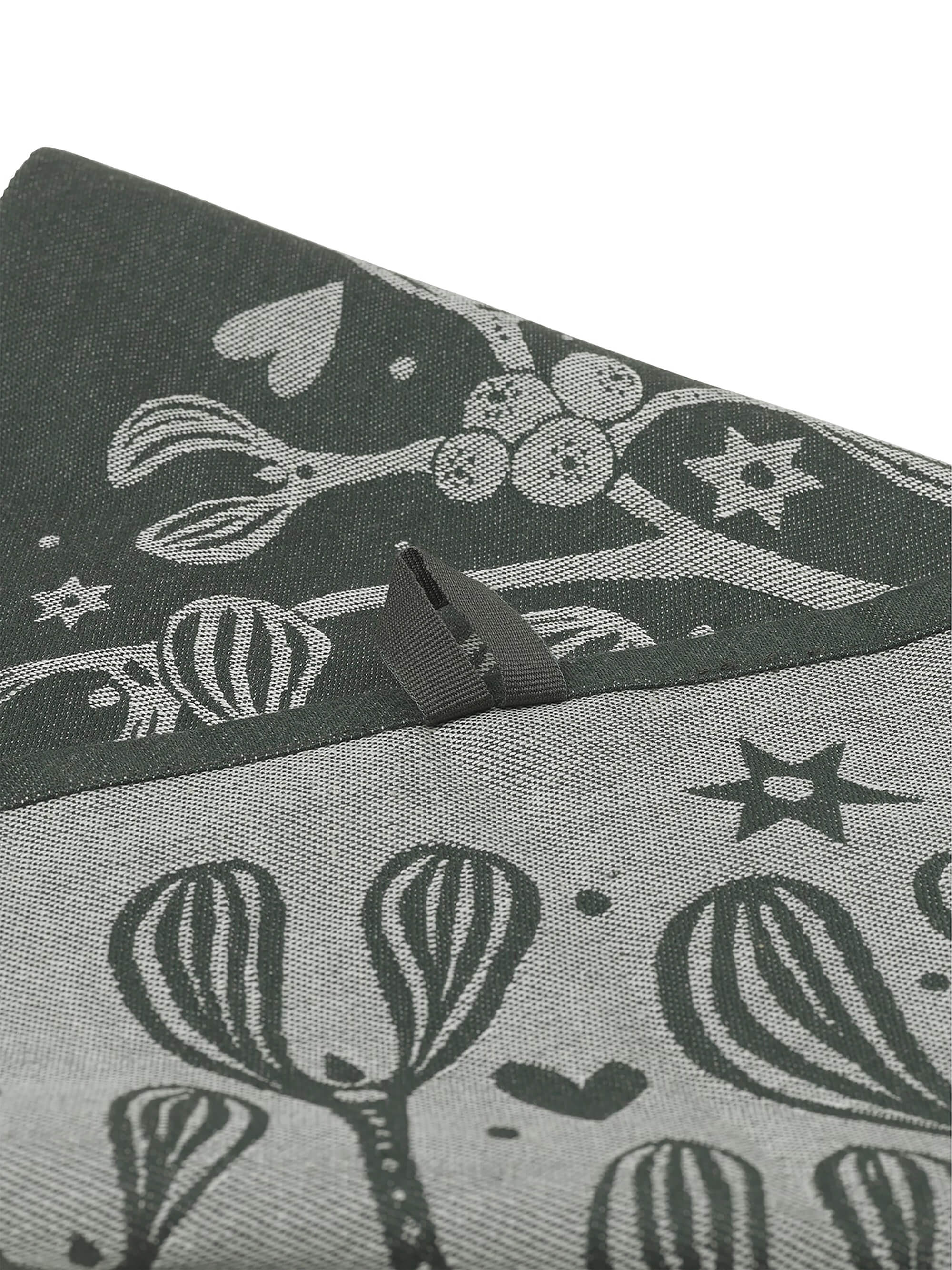 Christmas Tea Towel | Dark Green - Mistletoe | by ferm Living - Lifestory - ferm Living