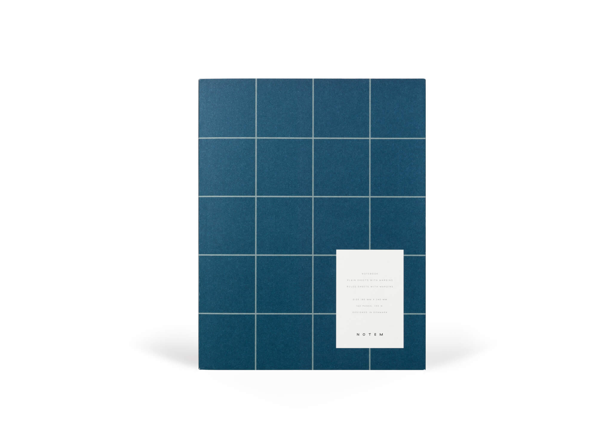 UMA | Large Notebook | Dark Blue | Blank & Ruled | by Notem Studio - Lifestory - Notem Studio