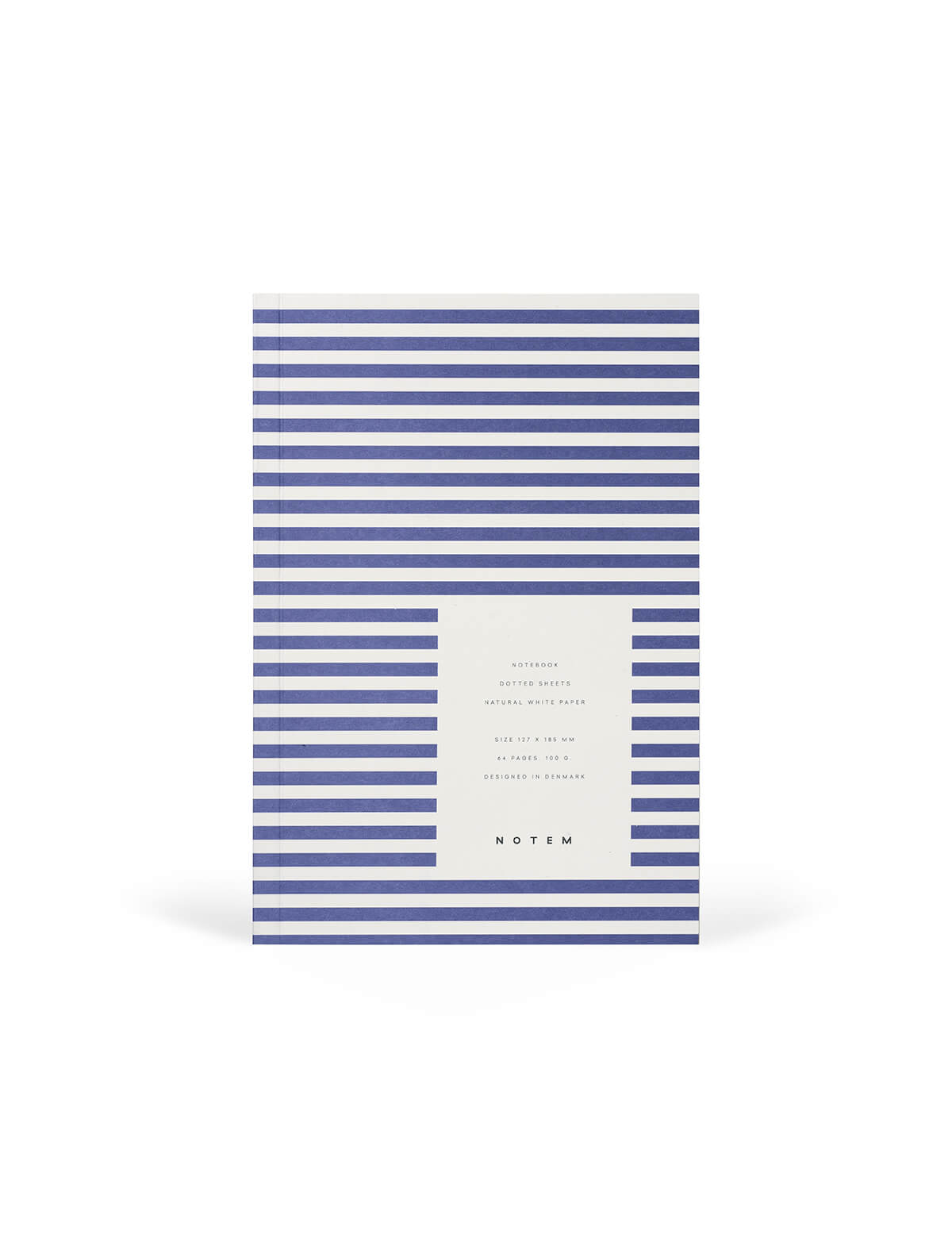VITA | Small Notebook | Bright Blue Lines | Dotted | by Notem Studio - Lifestory - Notem Studio