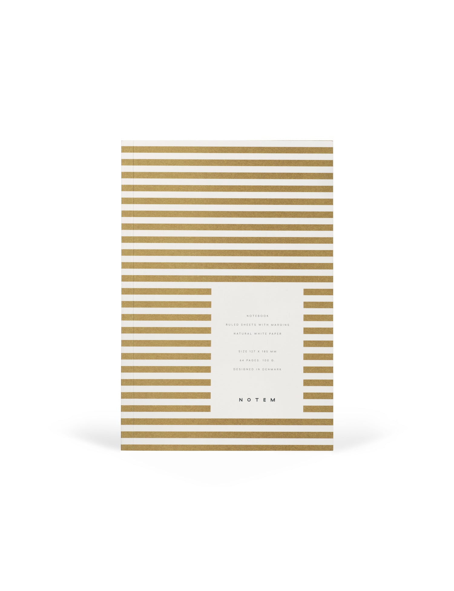 VITA | Small Notebook | Ochre Lines | Ruled | by Notem Studio - Lifestory - Notem Studio