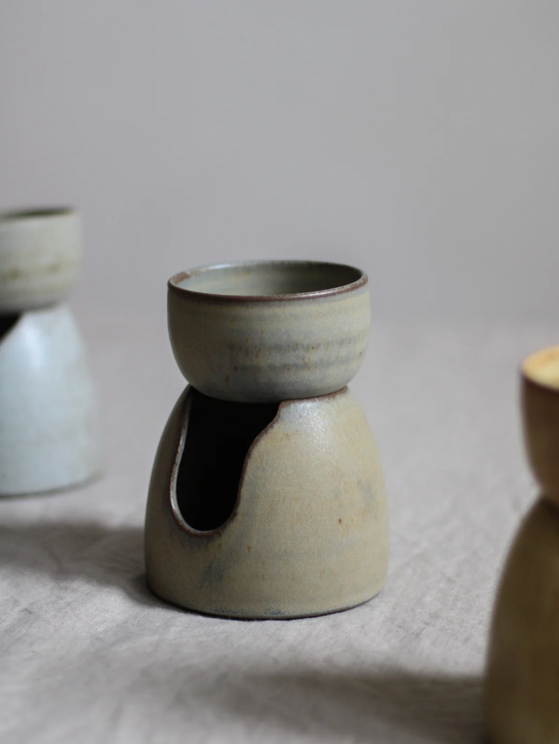 Oil Burner | Loch | Hand Thrown Stoneware | by Aku Ceramics - Lifestory - Aku Ceramics
