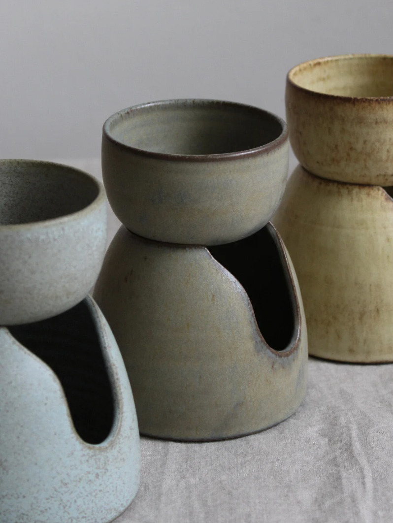 Oil Burner | Loch | Hand Thrown Stoneware | by Aku Ceramics - Lifestory - Aku Ceramics