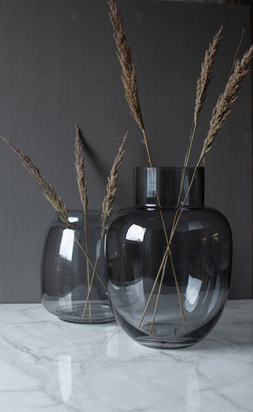 Ovansjö Vase | Grey | Glass | by Storefactory - Lifestory - Storefactory