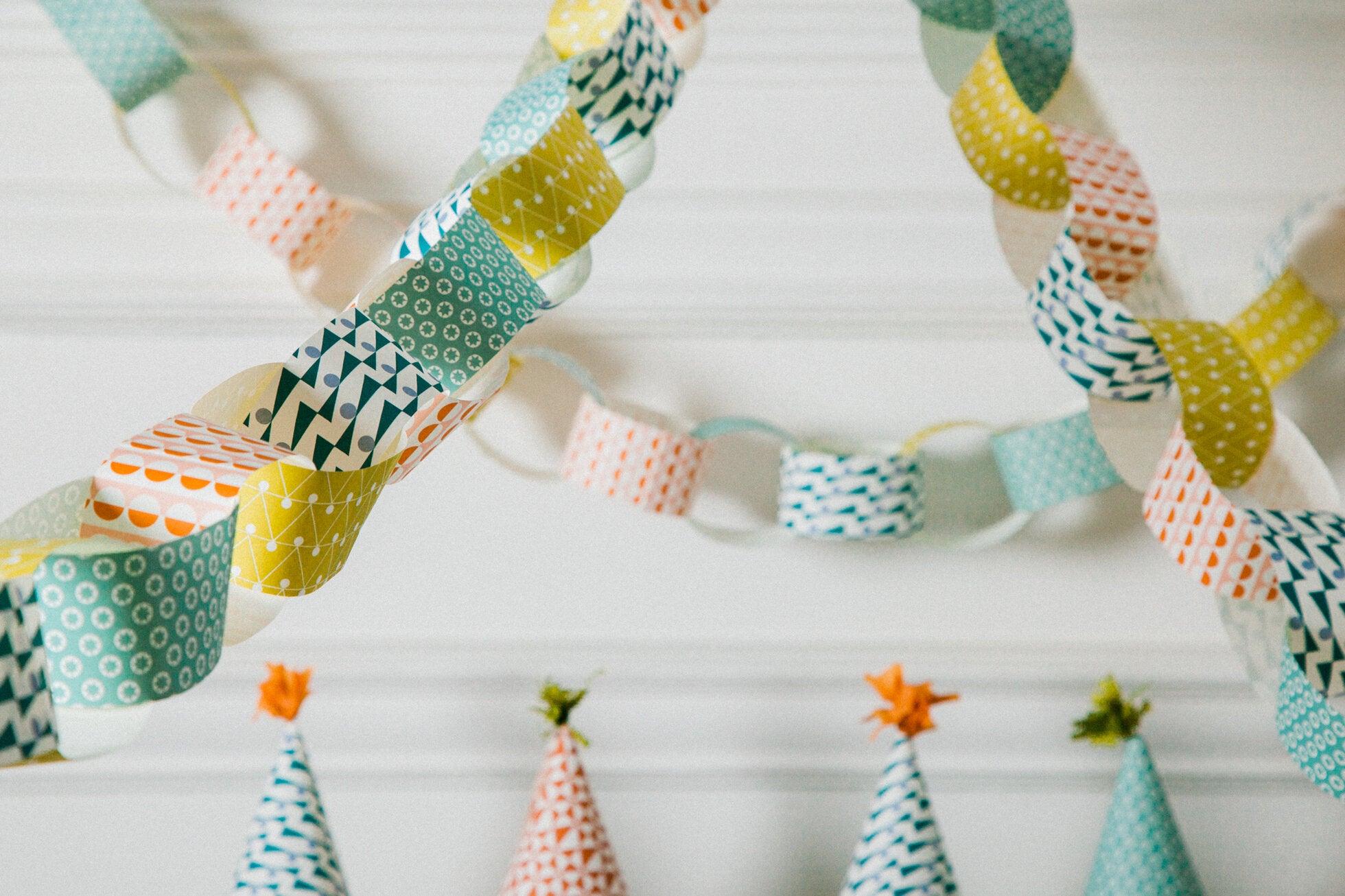 Paperchain Garland - Papercraft Kit | SS23 Mix | by Ola - Lifestory - ola