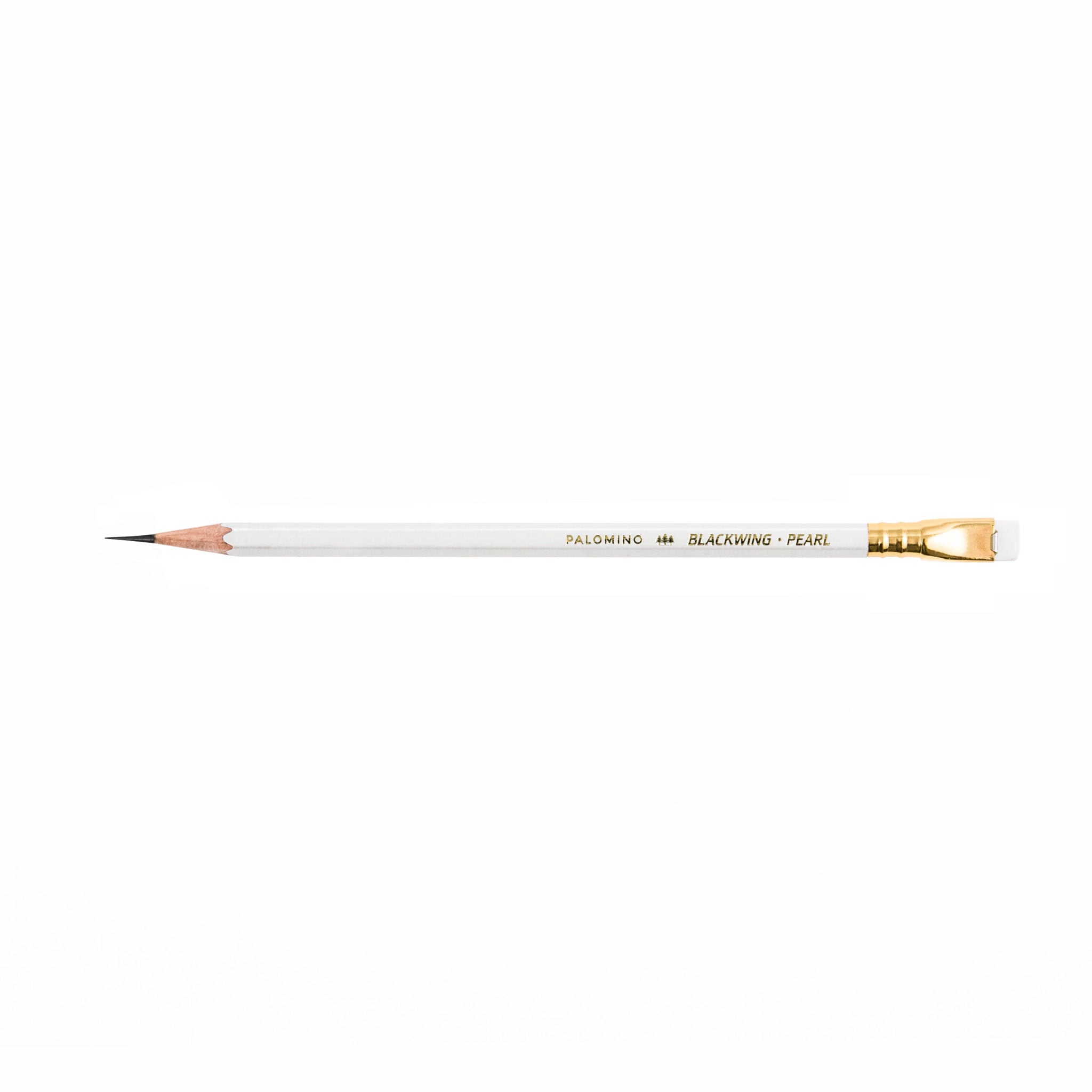 Blackwing Palomino Pearl | White | Single Limited Edition Graphite Pencil with Eraser | by Blackwing - Lifestory - Blackwing