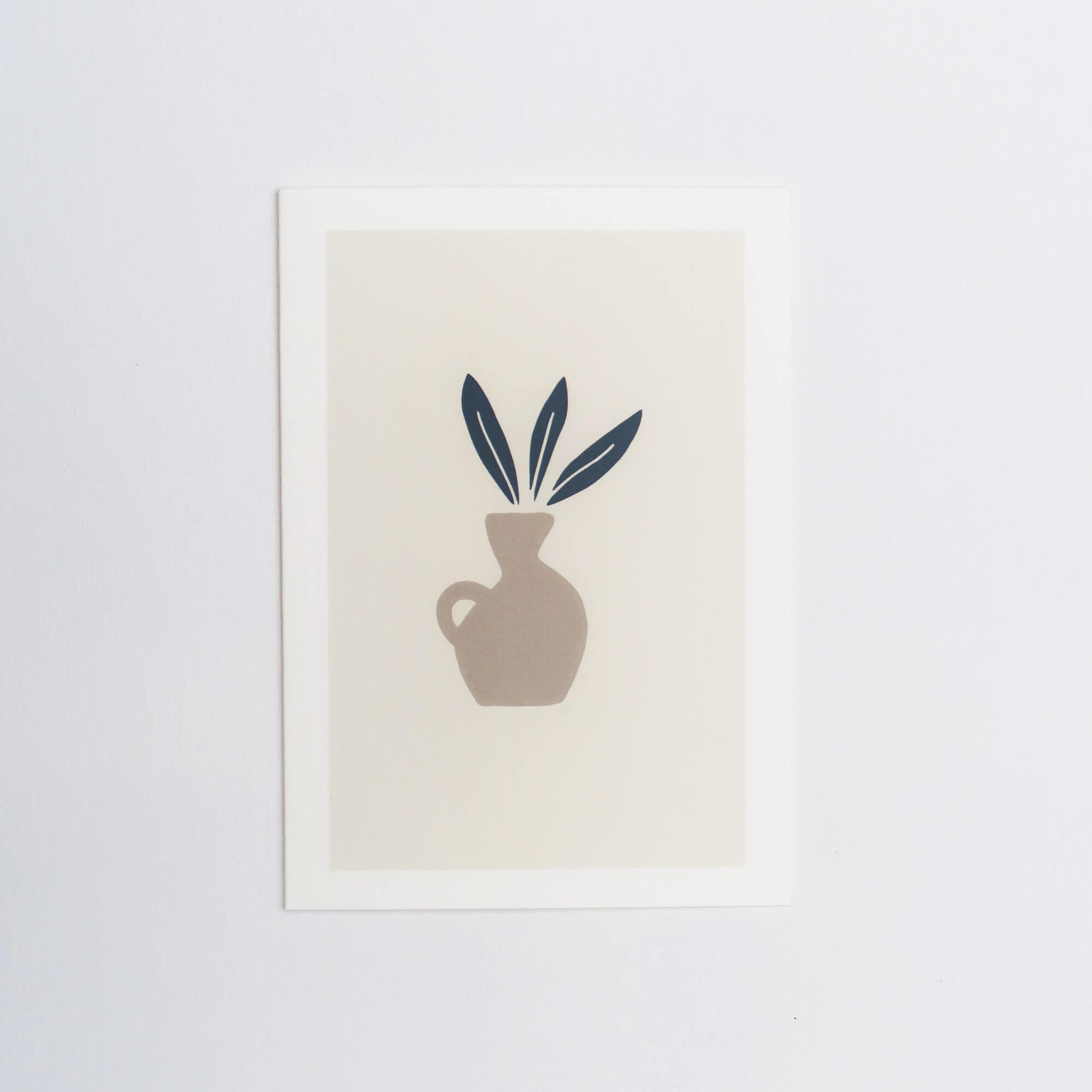 Plant in Pot Card | Blank Inside | by Elly Vvaller - Lifestory - Elly Vvaller