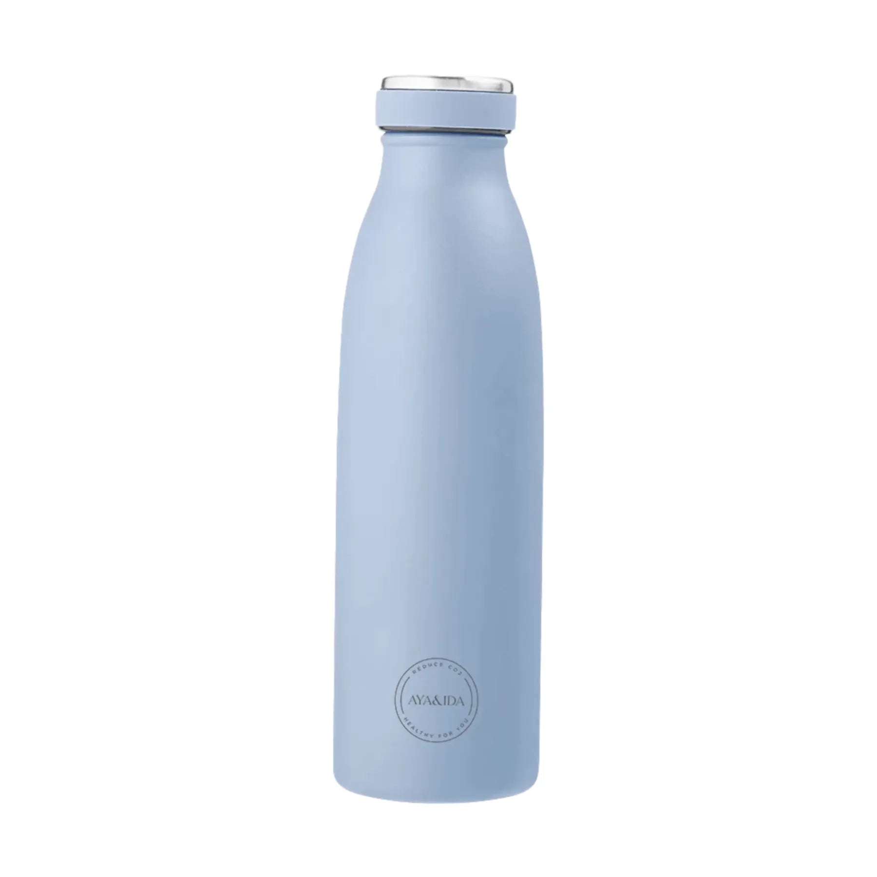 Aya&Ida 500ml Reusable bottle for Hot or Cold drinks | Powder Blue at Lifestory