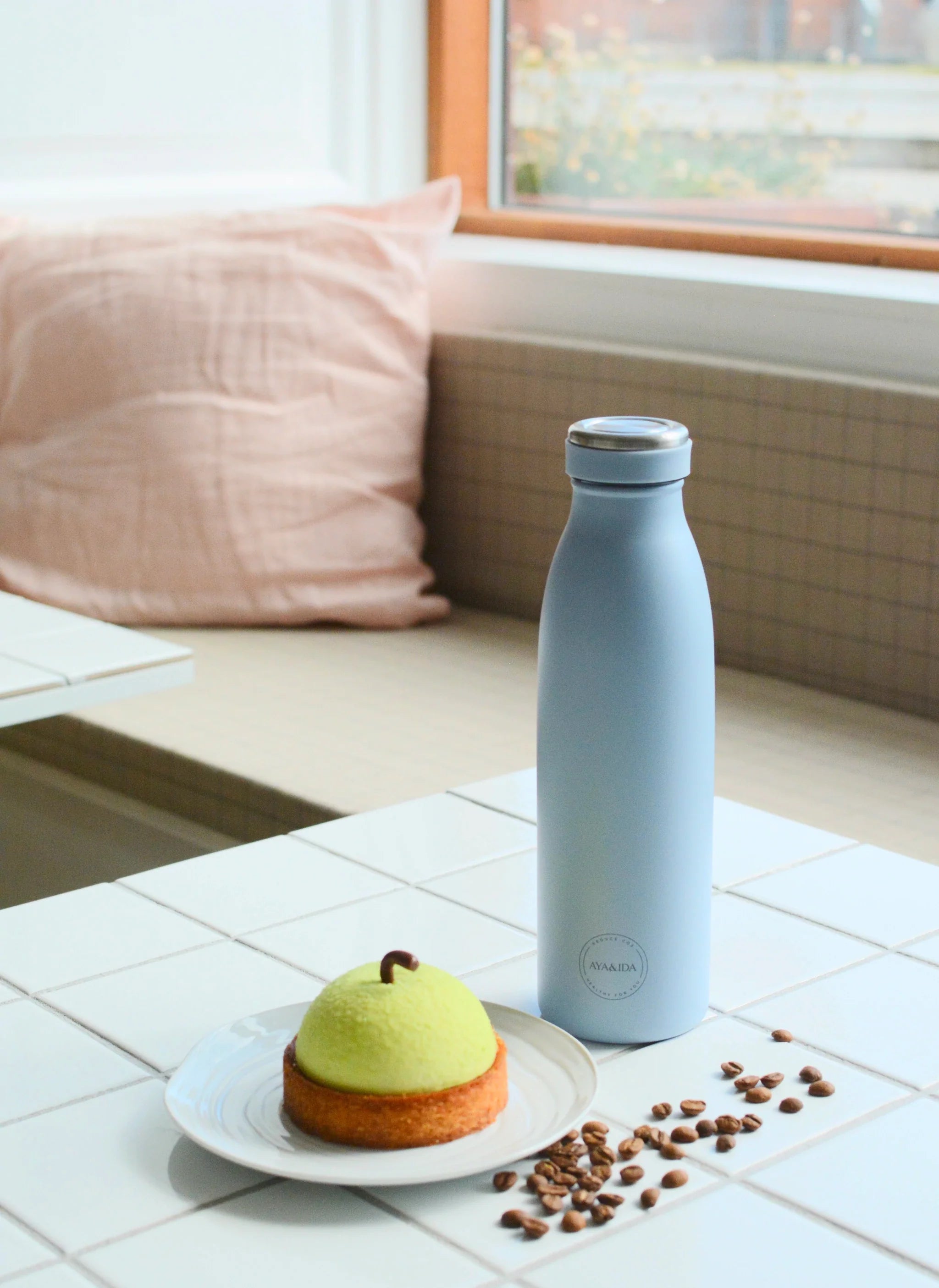 Aya&Ida 500ml Reusable bottle for Hot or Cold drinks | Various Colours at Lifestory