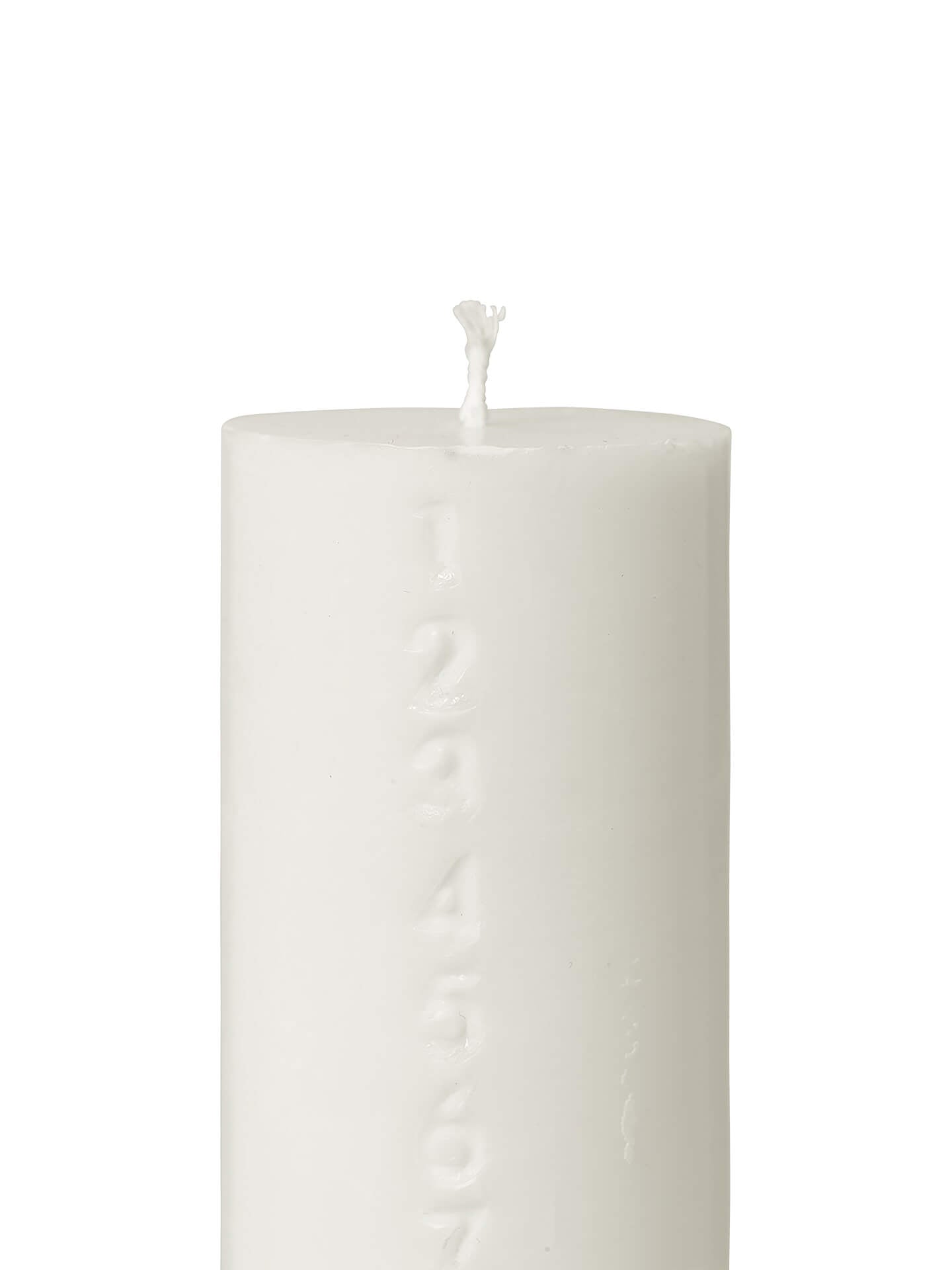 Pure Advent Candle | Snow White | by ferm Living - Lifestory - ferm LIVING