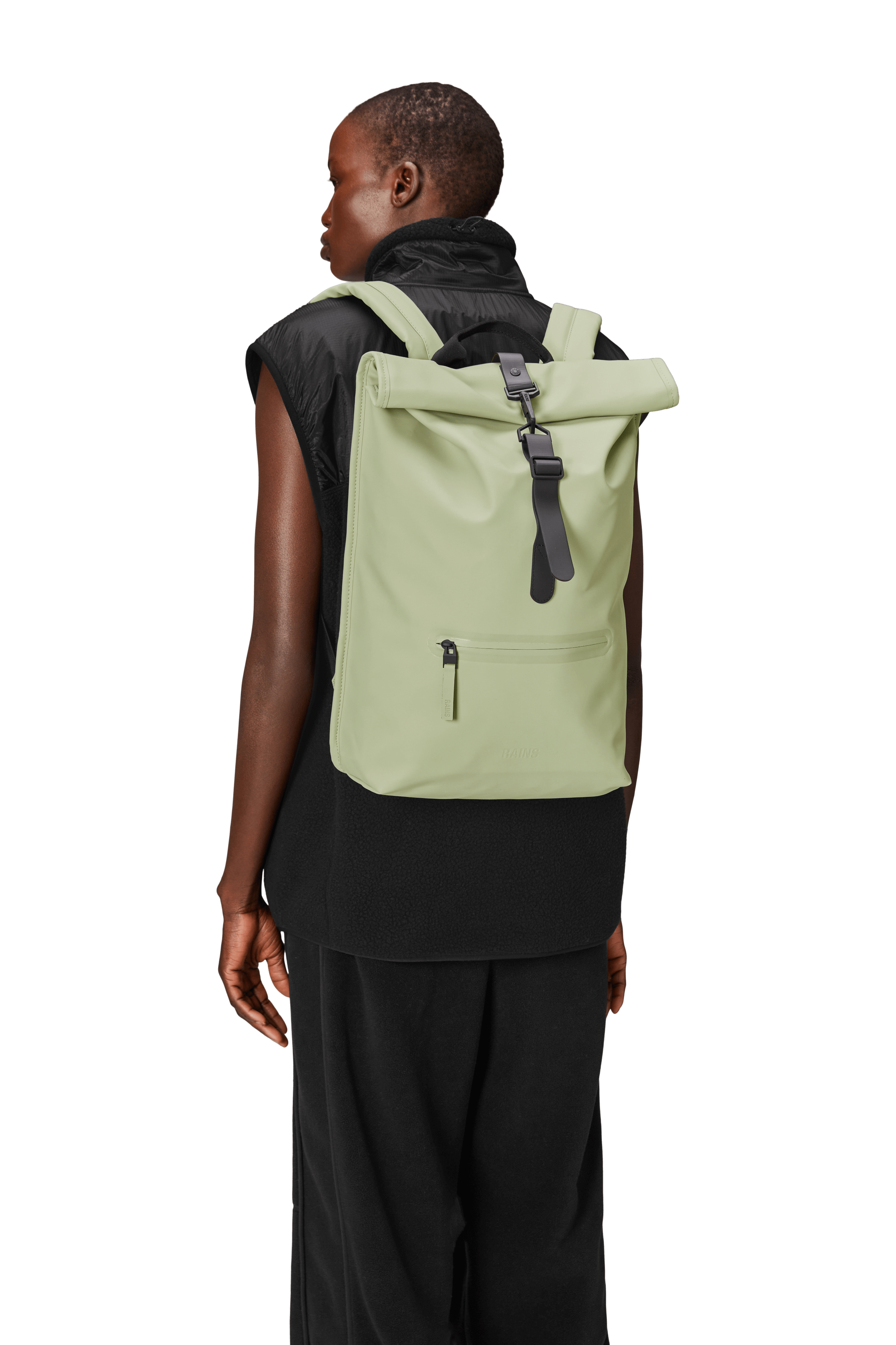 Rolltop Rucksack | Earth | Waterproof | by Rains - Lifestory