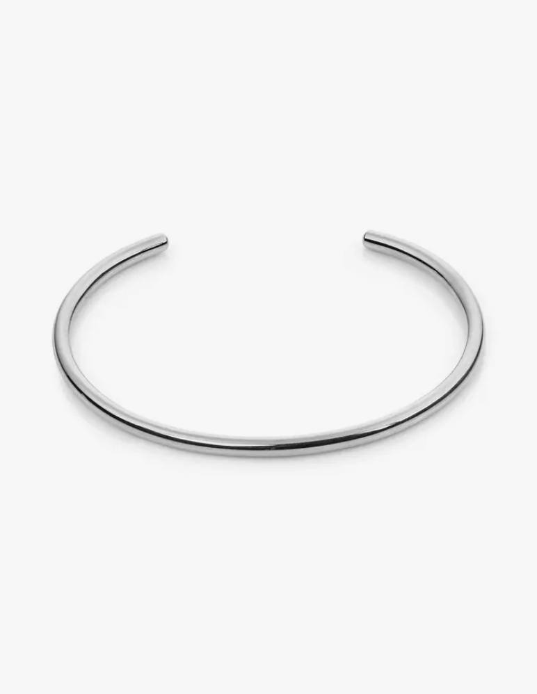 Silver Minimal Bangle | Waterproof | Gift Boxed | by Nordic Muse - Lifestory - Nordic Muse