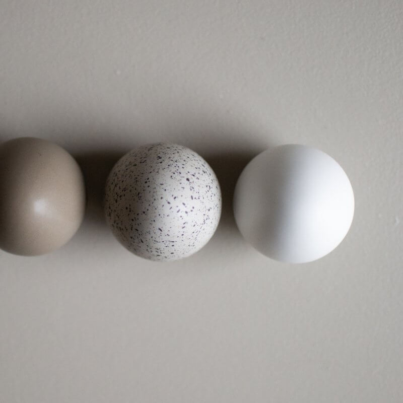 Standing Egg | White | Ceramic | by DBKD - Lifestory - DBKD