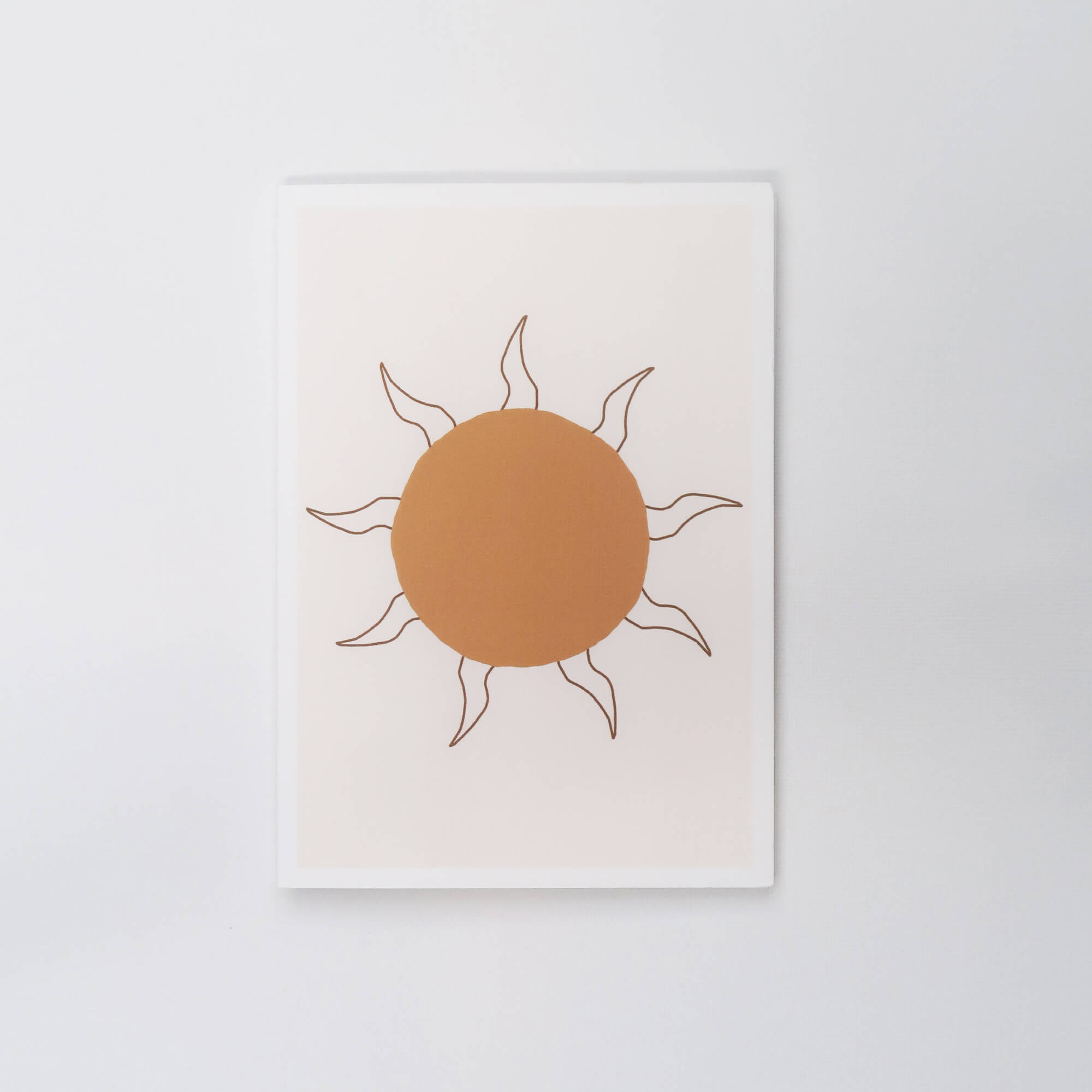 Sun Card | Blank Inside | by Elly Vvaller - Lifestory - Elly Vvaller