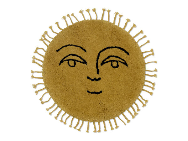 Sun Tufted Rug | 70cm | Yellow | Wool | by ferm Living - Lifestory - ferm LIVING