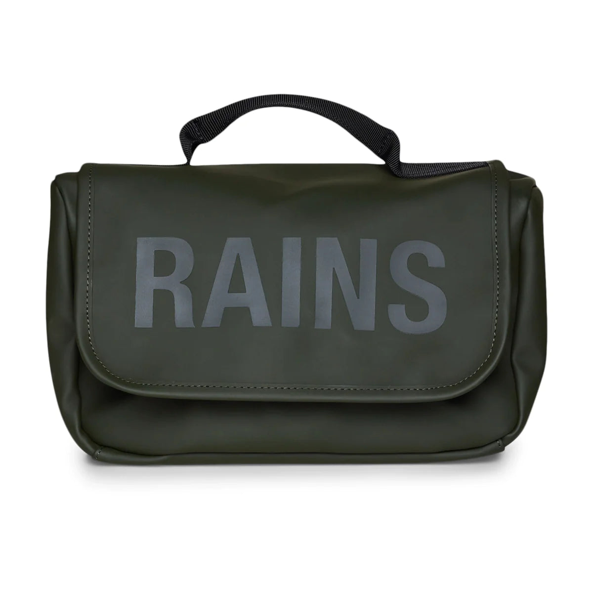Texel Wash Bag | Green | Waterproof | by Rains - Lifestory