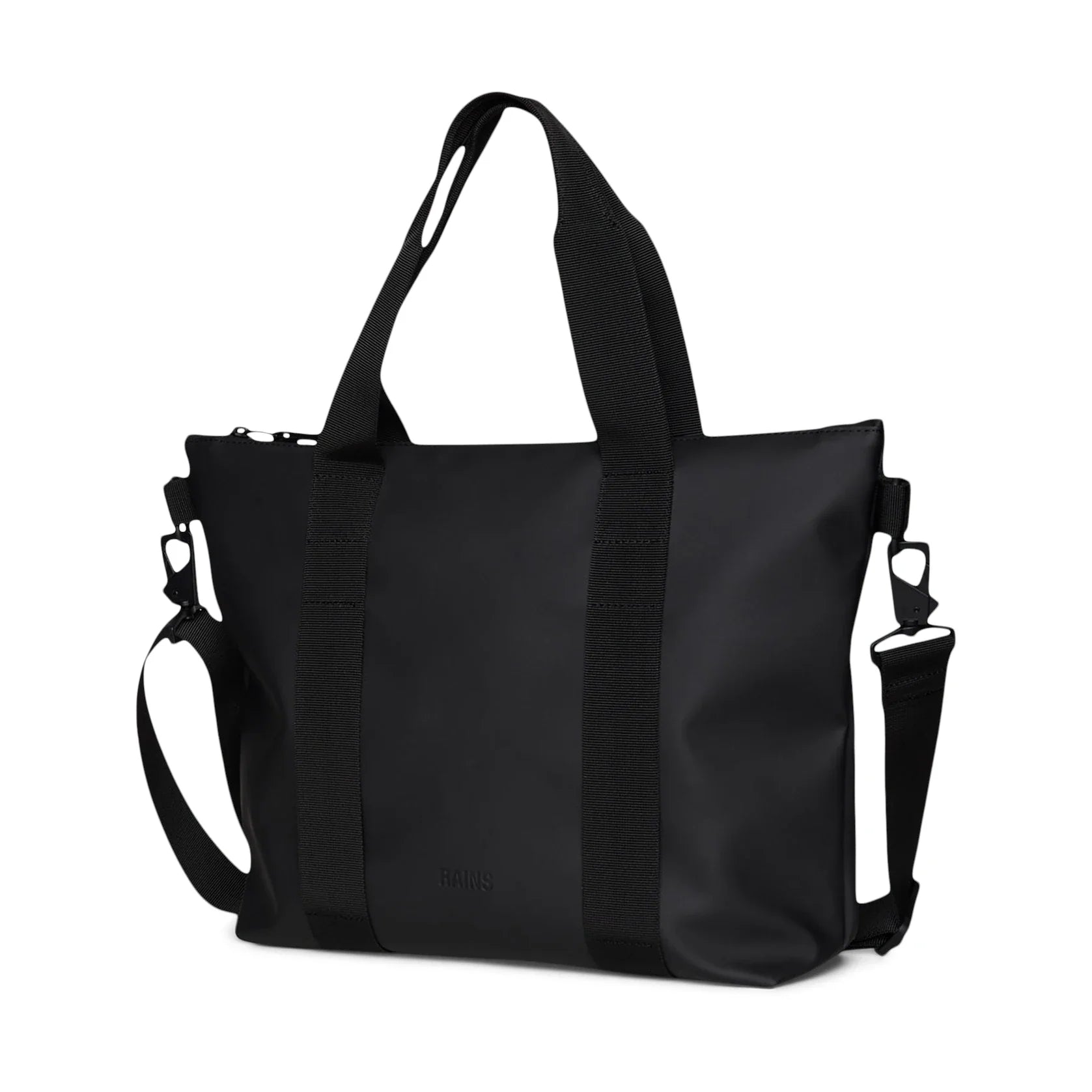 Tote Bag Micro W3 | Black | Waterproof | by Rains - Lifestory