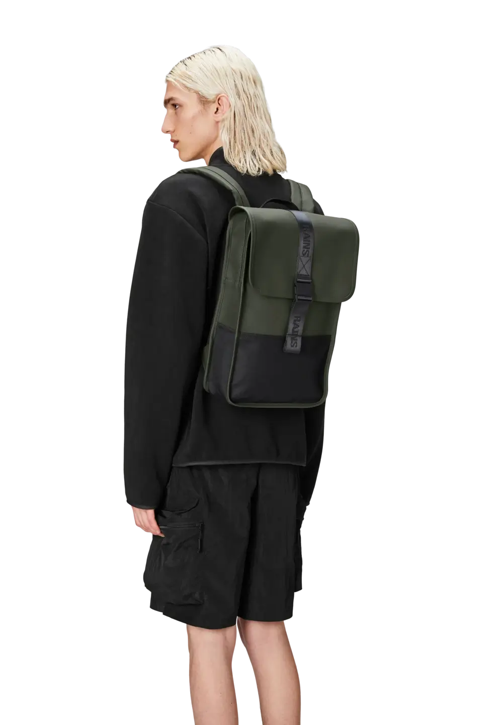 Mini Trail Backpack | Green | Waterproof | by Rains - Lifestory