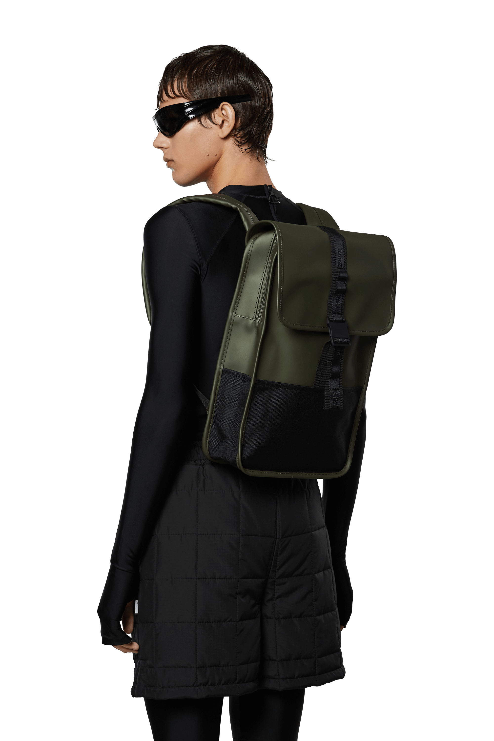 Mini Trail Backpack | Evergreen | Waterproof | by Rains - Lifestory - Rains