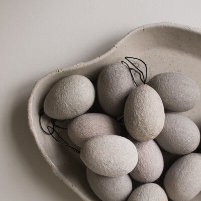 Twig - Hanging Egg | Mole | Papier Maché | by DBKD - Lifestory - DBKD