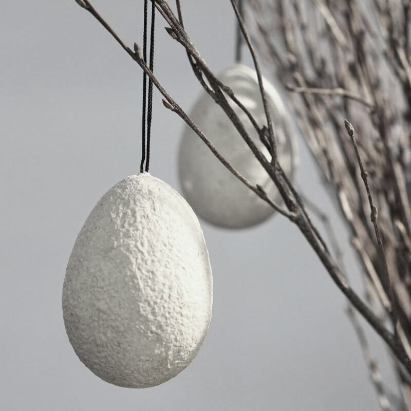 Twig - Hanging Egg | Mole | Papier Maché | by DBKD - Lifestory - DBKD