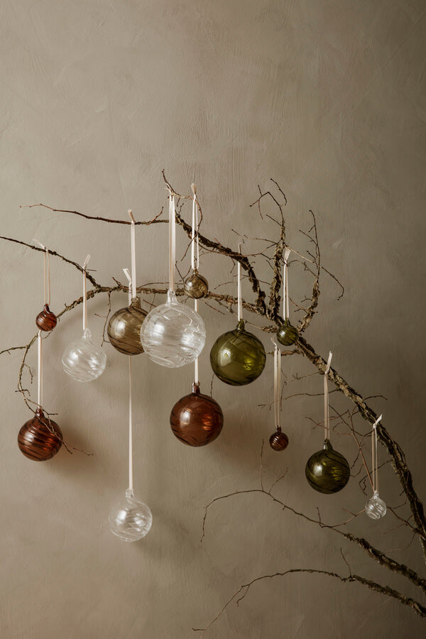 Twirl Ornaments - M - Set of 4 | Multi | by ferm Living - Lifestory - ferm LIVING