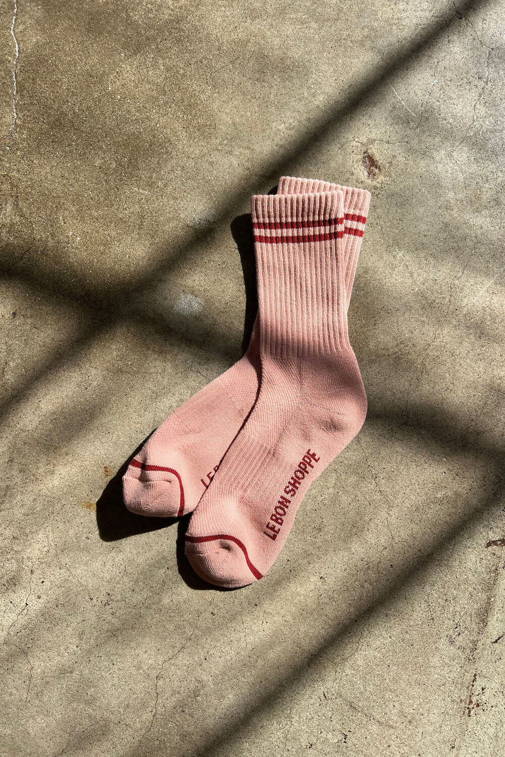 Boyfriend Socks | Vintage Pink | by Le Bon Shoppe - Lifestory - Le Bon Shoppe