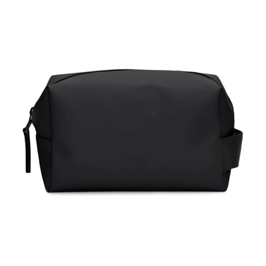 Wash Bag | Small | Black | Waterproof | by Rains - Lifestory