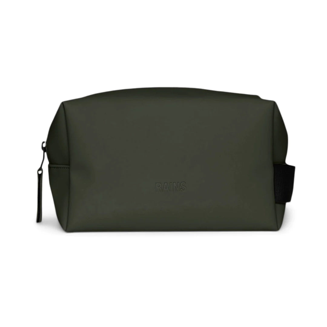 Wash Bag | Small | Green | Waterproof | by Rains - Lifestory