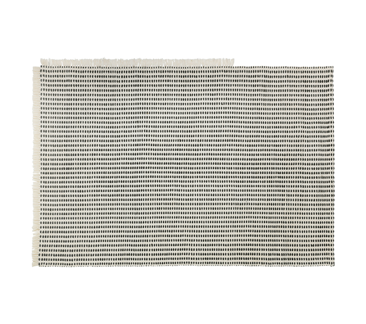 Way Rug | 200 x 140cm | Off White & Navy | Outdoor or Indoor | by Ferm