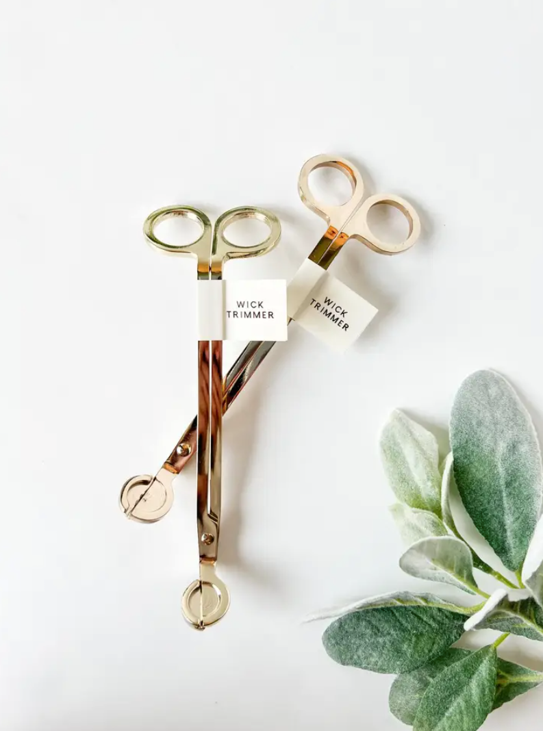 Wick Trimmers | Gold | by Poured Goods - Lifestory - Poured Goods