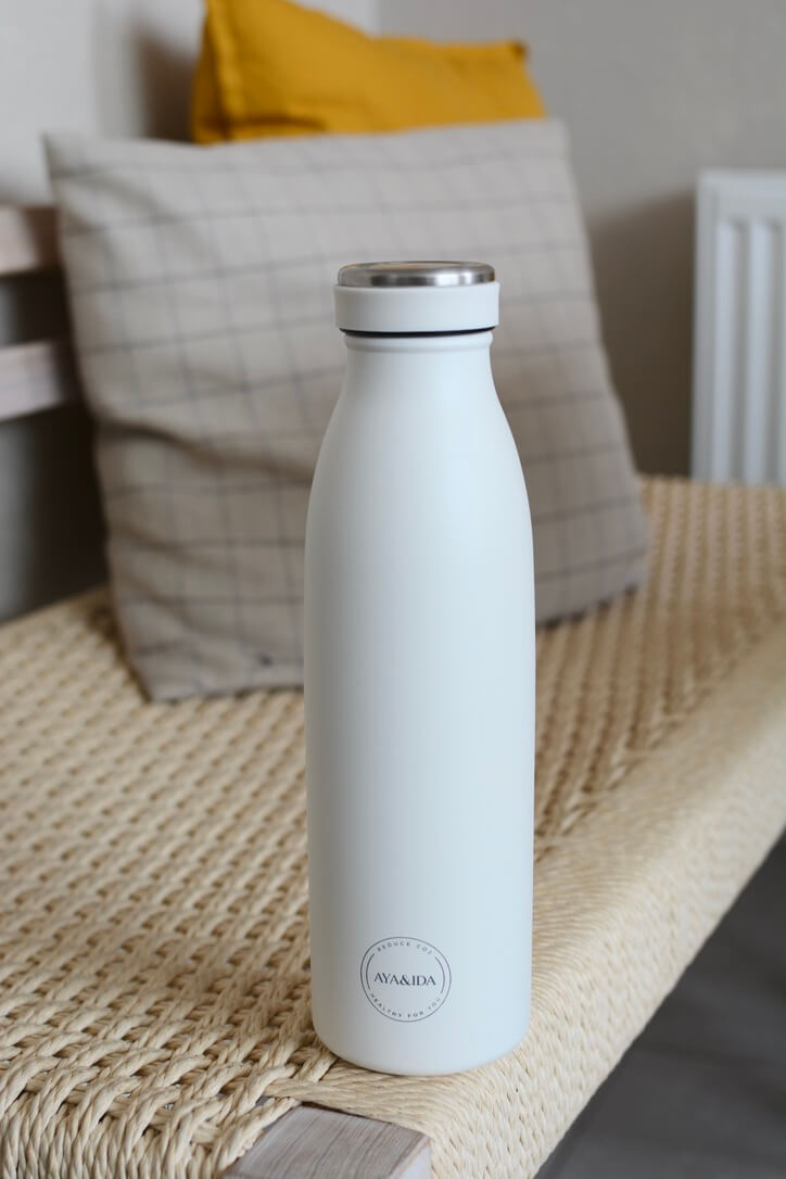 Aya&Ida 500ml Reusable bottle for Hot or Cold drinks | Various Colours at Lifestory