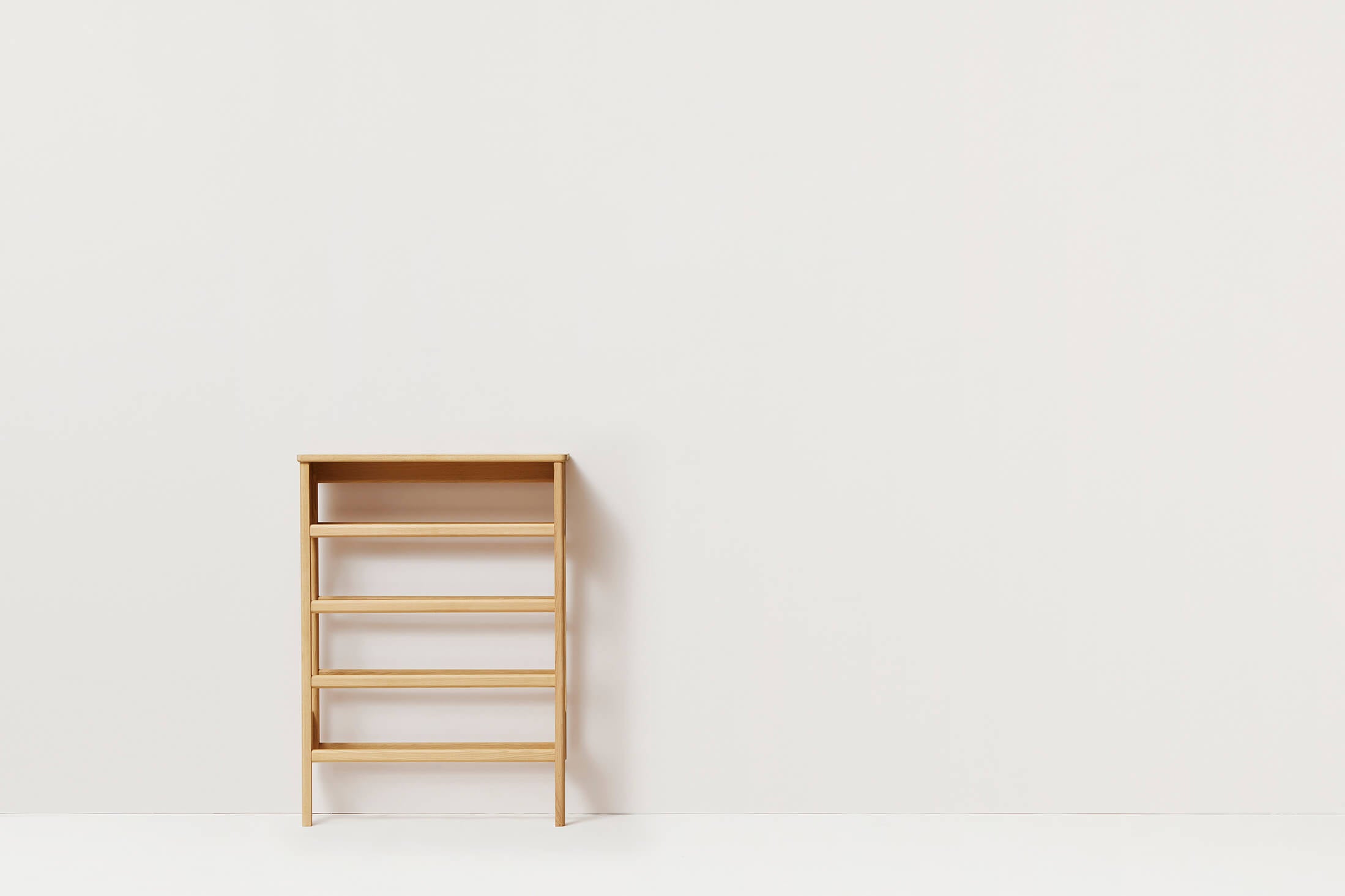 A Line Shoe Rack | 72cm | Oak | by Form & Refine - Lifestory - Form & Refine