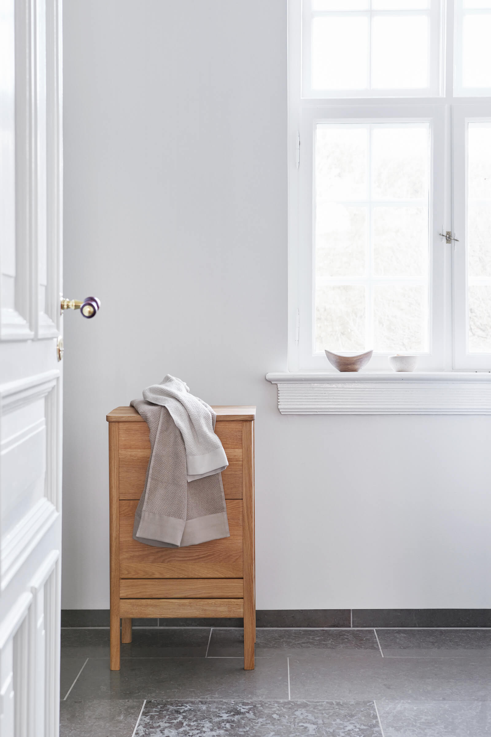 A Line Laundry Box | White Oak | by Form & Refine - Lifestory - Form & Refine