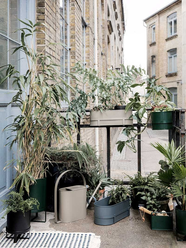 Small Bau Plant Pot | Dark Green | by fem Living - Lifestory