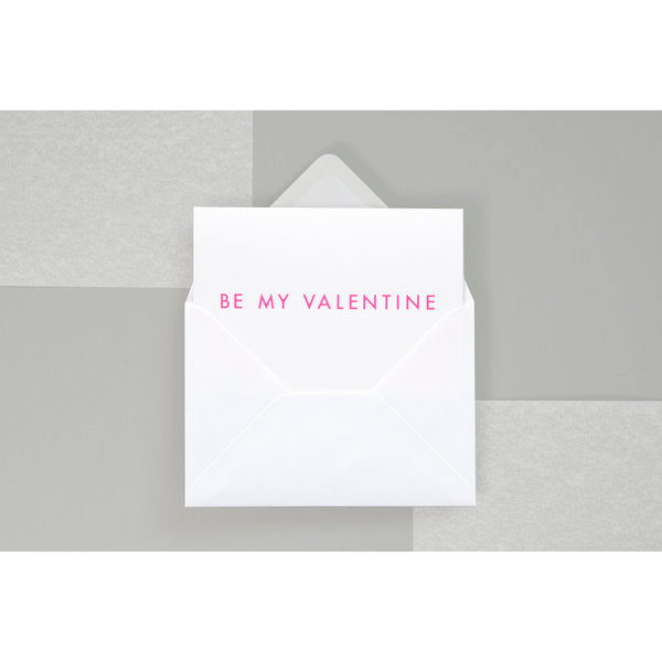 Be My Valentine card pink by Ola - Lifestory - Ola