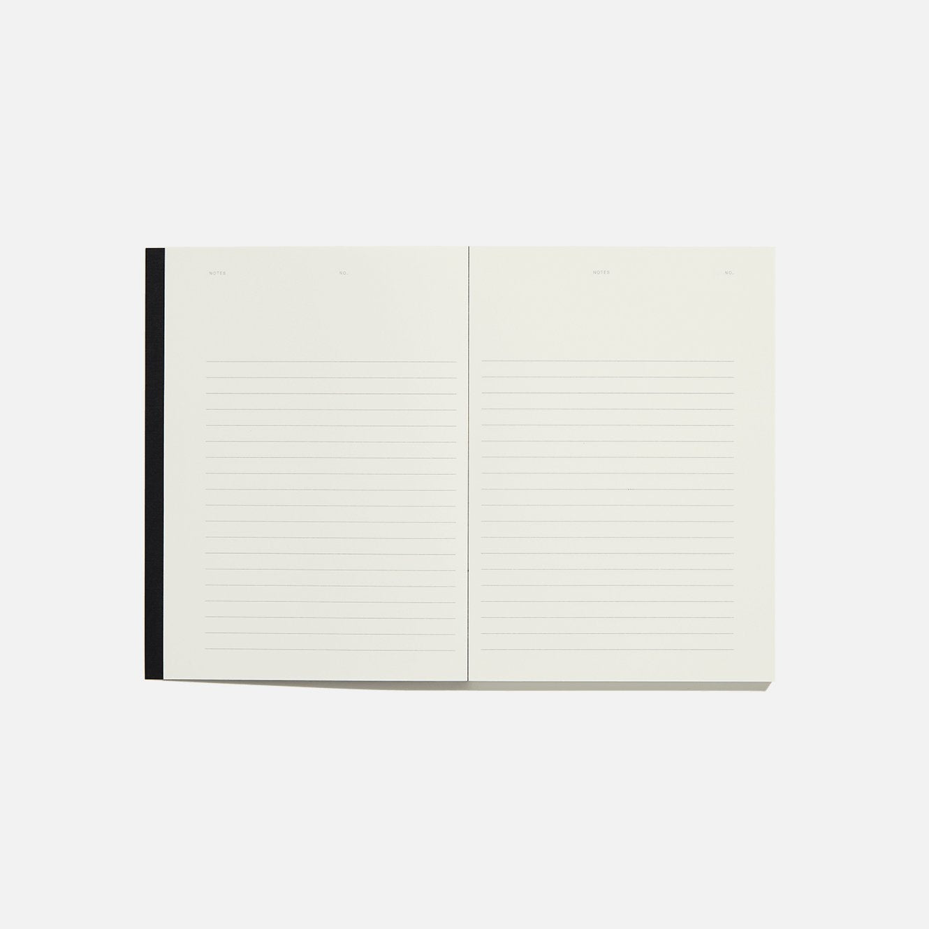Layflat Swiss Bound Notebook | Lines | Black | by Before Breakfast - Lifestory - Before Breakfast