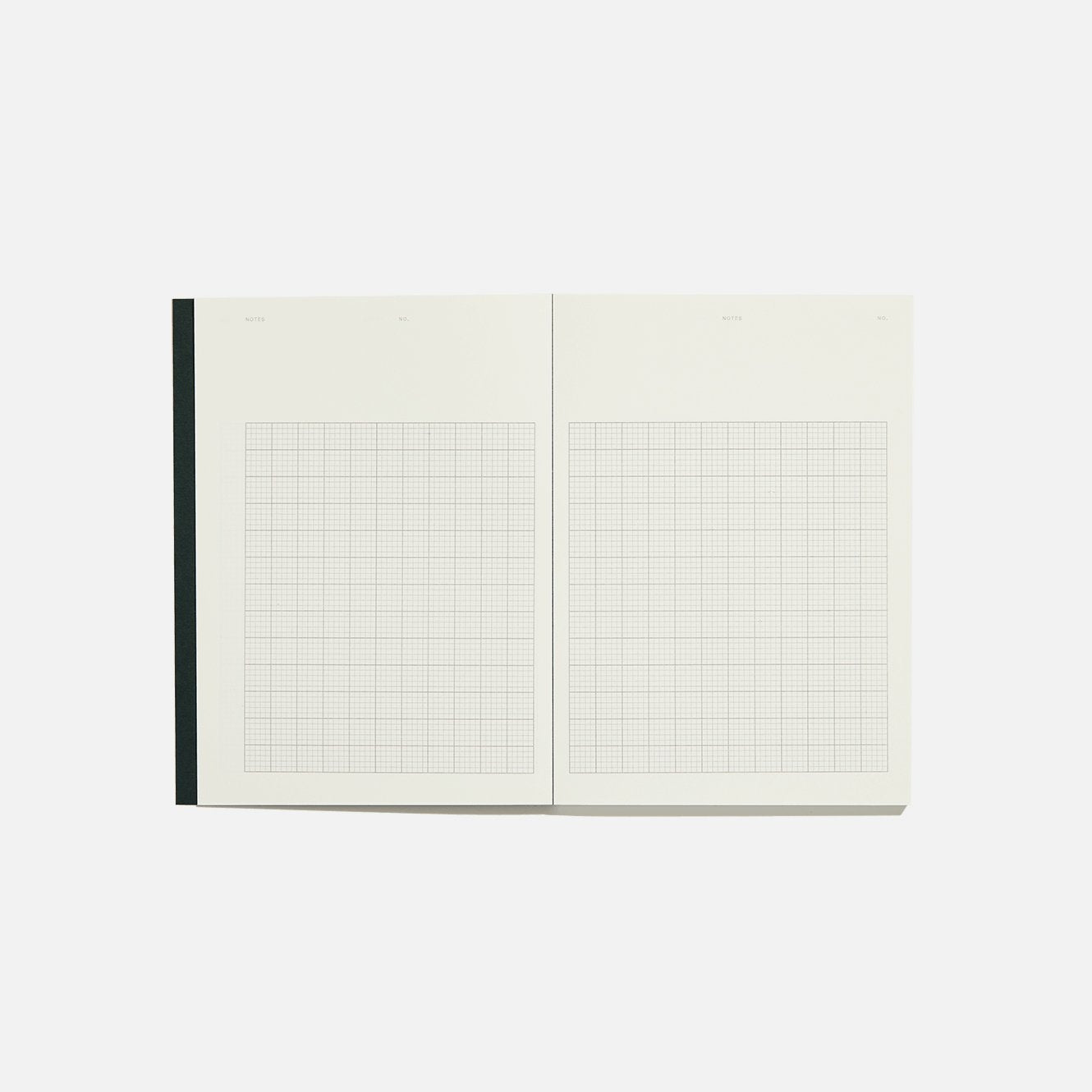 Layflat Swiss Bound Notebook | Graphs | Green | by Before Breakfast - Lifestory - Before Breakfast