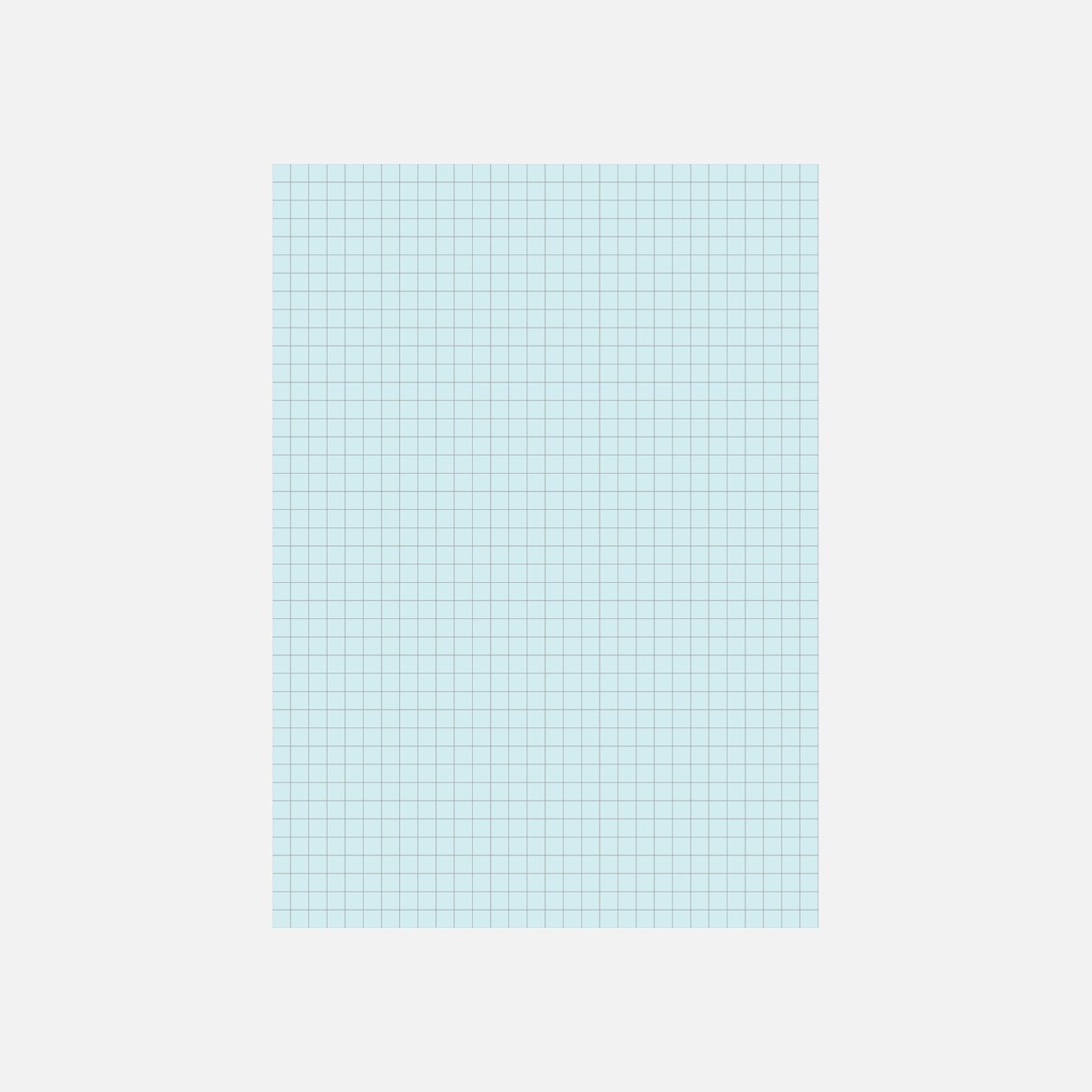 Work Pad | Graph | Various Colours | by Before Breakfast - Lifestory - Before Breakfast