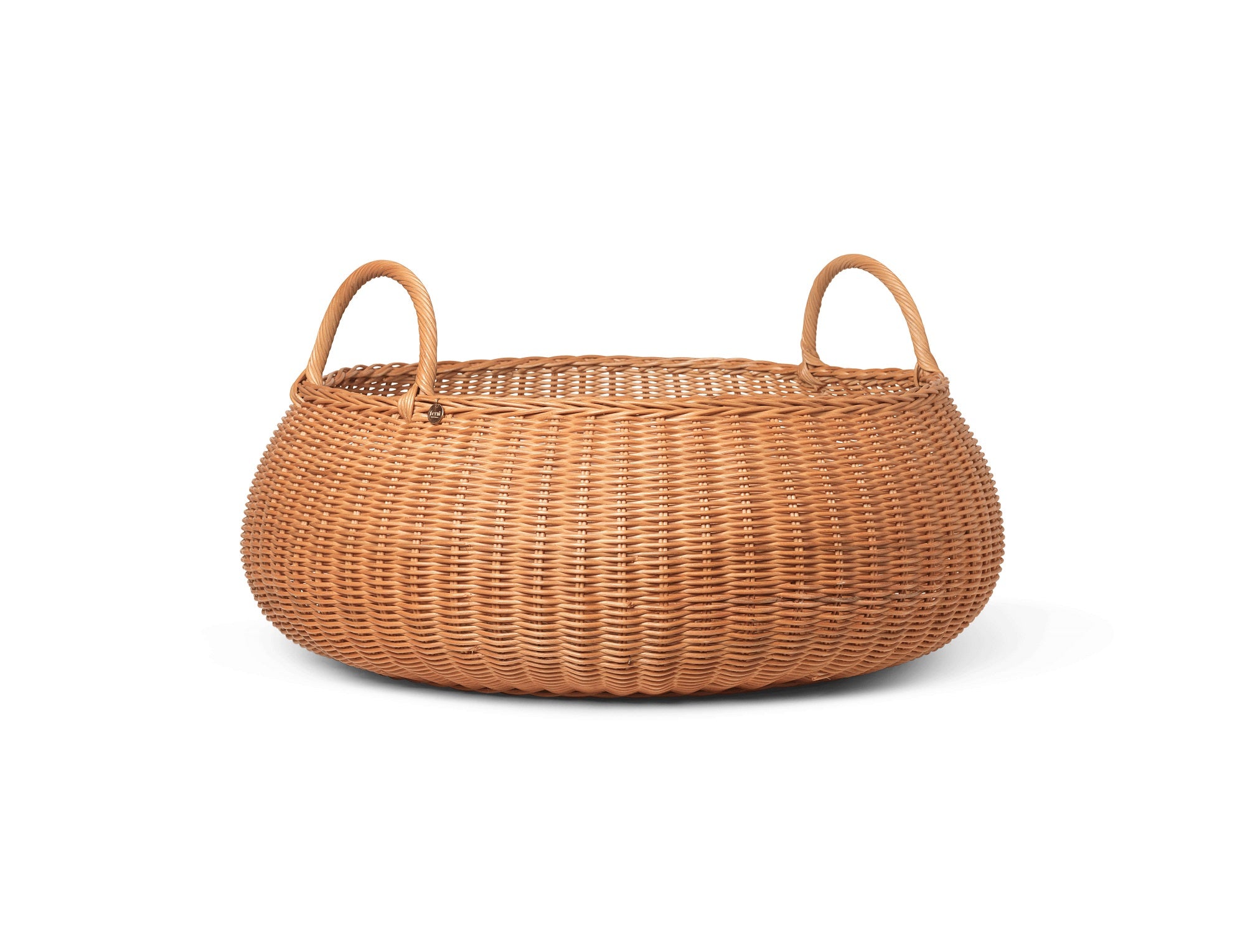 Braided Basket | Low | Natural | by ferm Living - Lifestory - ferm LIVING