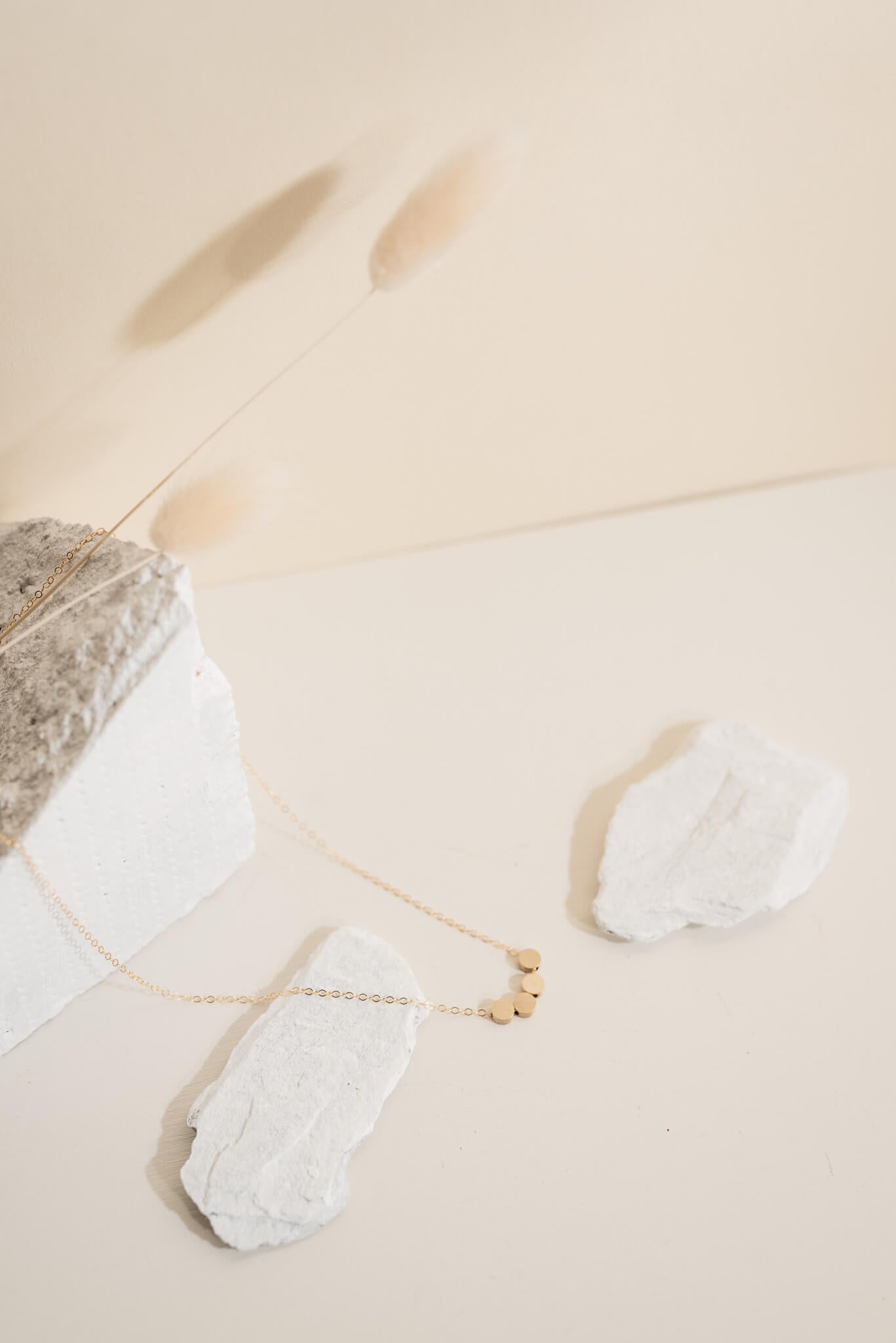 Circle Brass Bead Necklace | Brass & Gold Fill | by Fawn & Rose - Lifestory - Fawn & Rose
