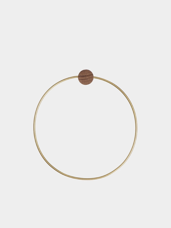 Towel Hanger | Round | Brass | by ferm Living - Lifestory - ferm Living