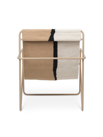Desert Lounge Chair | Cashmere Frame + Soil Fabric | by ferm Living - Lifestory - ferm Living
