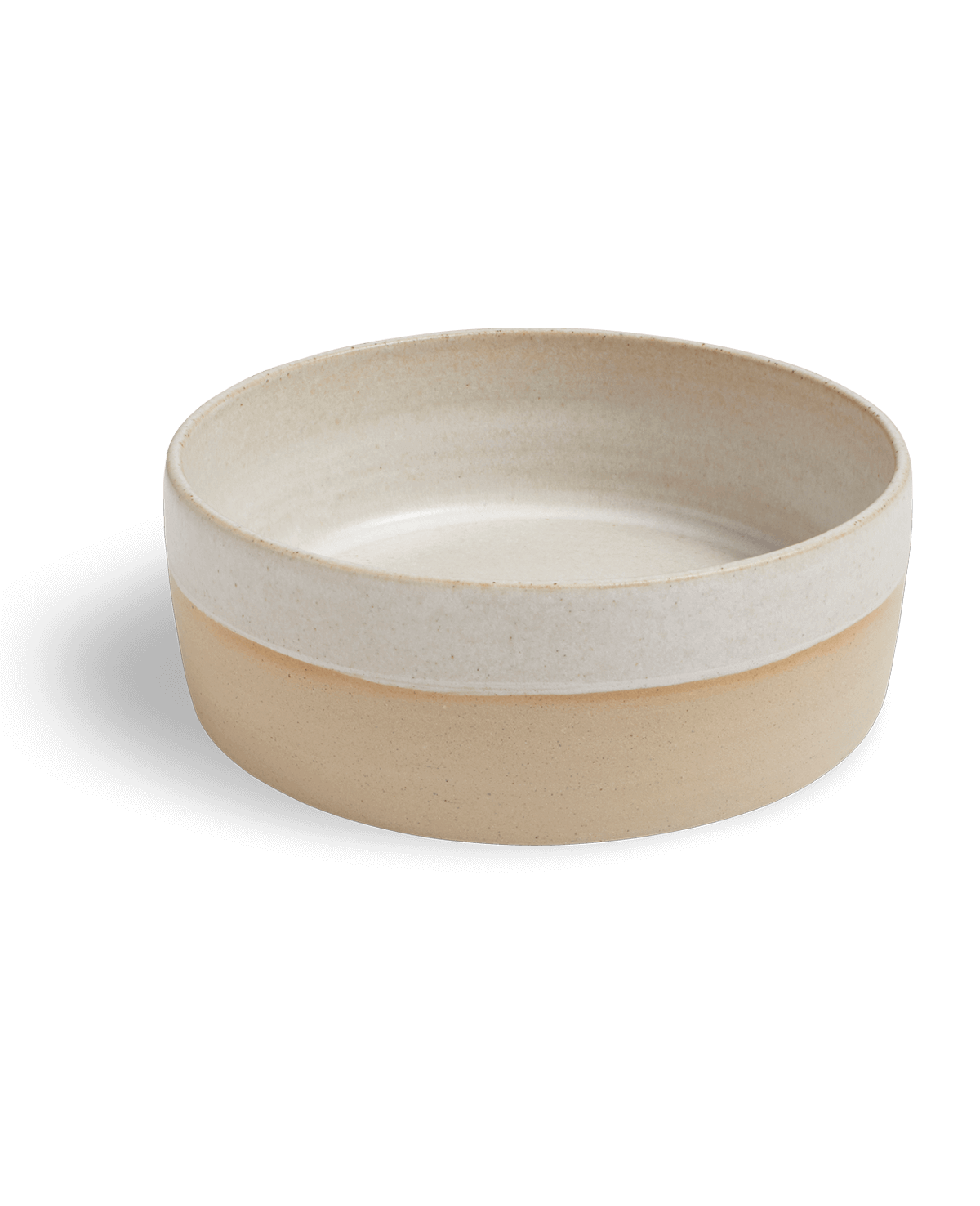 Ceramic Dog Food Bowl | Large | White | by Pawness - Lifestory - Pawness