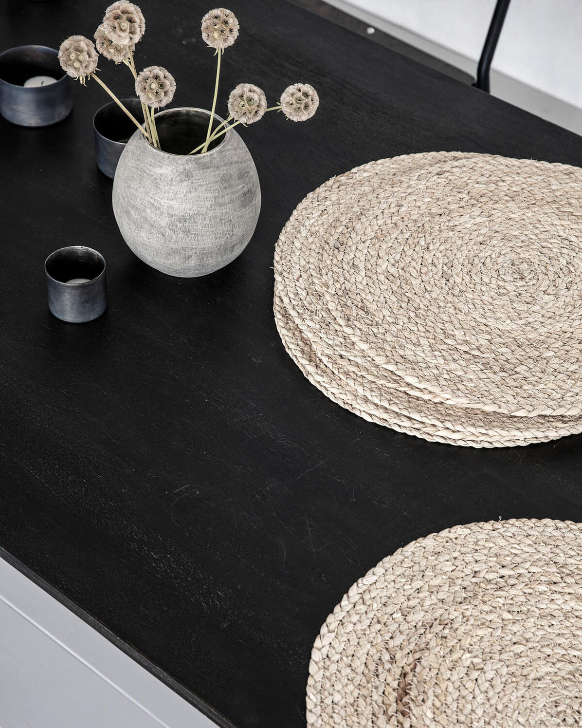 Circle Placemats Set of 4 Natural by House Doctor Lifestory