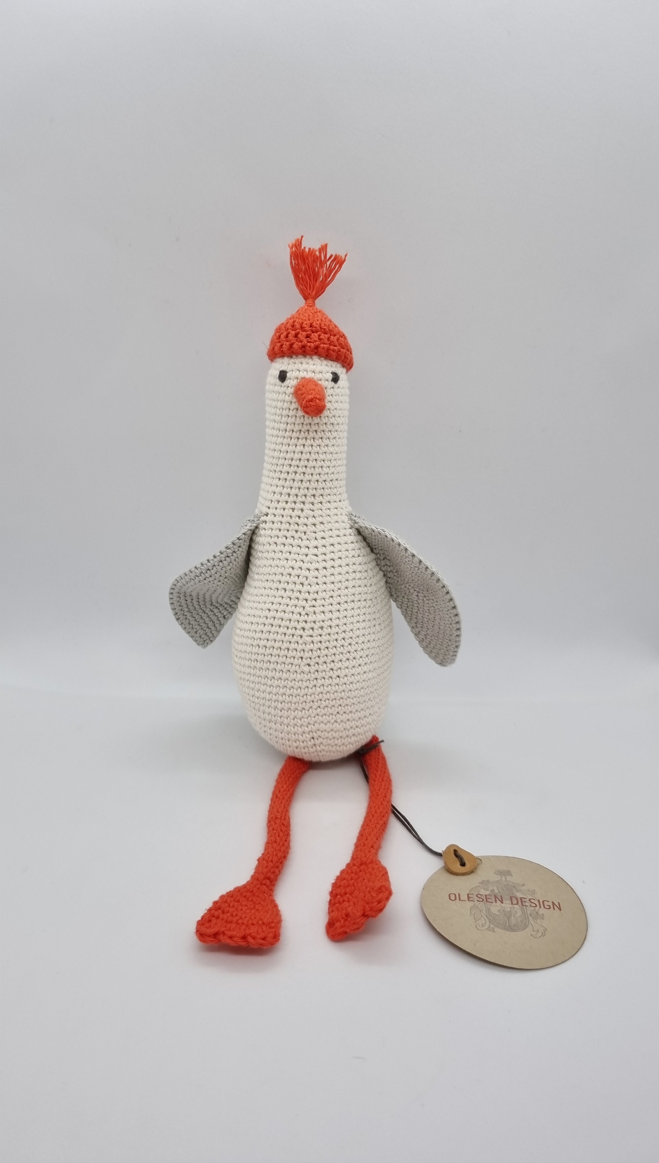 Seagull with A Wee Hat | Soft Toy | Large | by Olesen Design - Lifestory - Oelsen Design